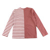 Boy/Girl-Half Striped Pajama(Red/Green)